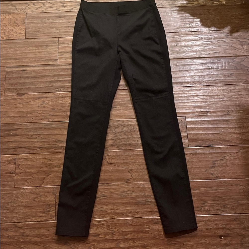 Eileen Fisher Black Pull On Pants Size Xxs